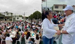 Encabeza Claudio De Leija mega Lotería del Bi-compressed