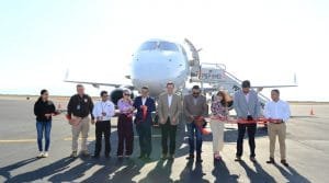 Inauguran ruta aére