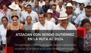 Atzacan con Sergio Gutiérrez en la ruta al 24