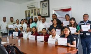 Recibió capacitación en materia de protec