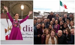 Claudia Sheinbaum rinde i