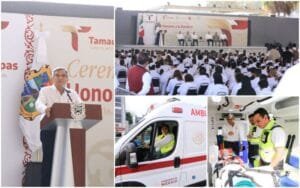 Entrega Américo 16 nuevas ambula