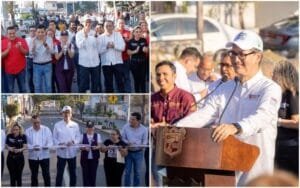 Erasmo inaugura obra, reconoce apoy
