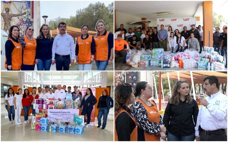 Envía la UAT víveres en apoyo a damni