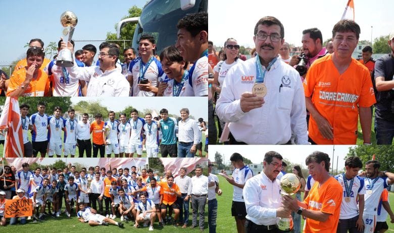 Recibe rector a los Correc